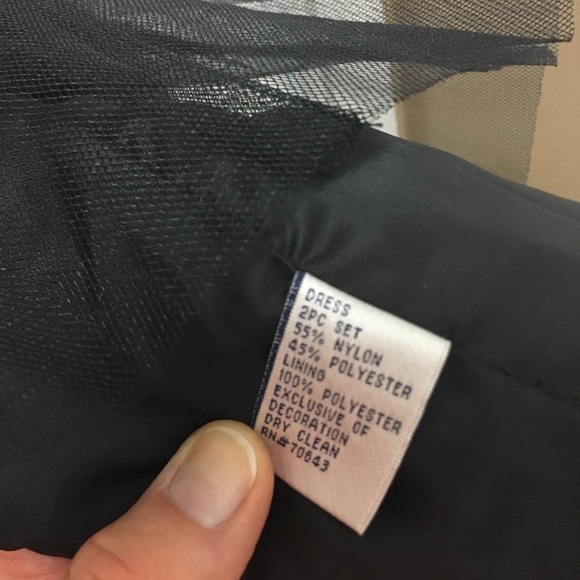 Dress Purple formal  prom black Jessica Howard - Picture 8 of 8